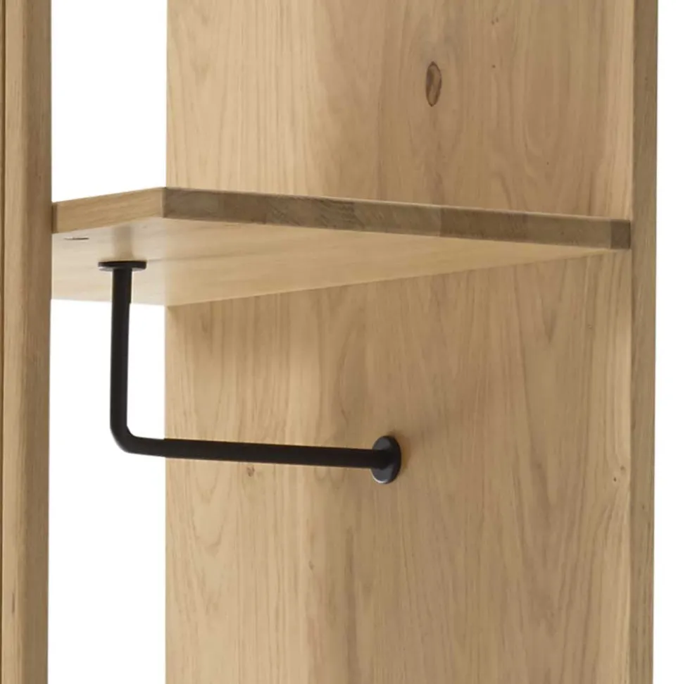 50x198x38 Garderobe mit Spiegel - Vardriva