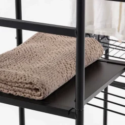 120x182x45 Garderoben Regal mit Stange - Nalisha