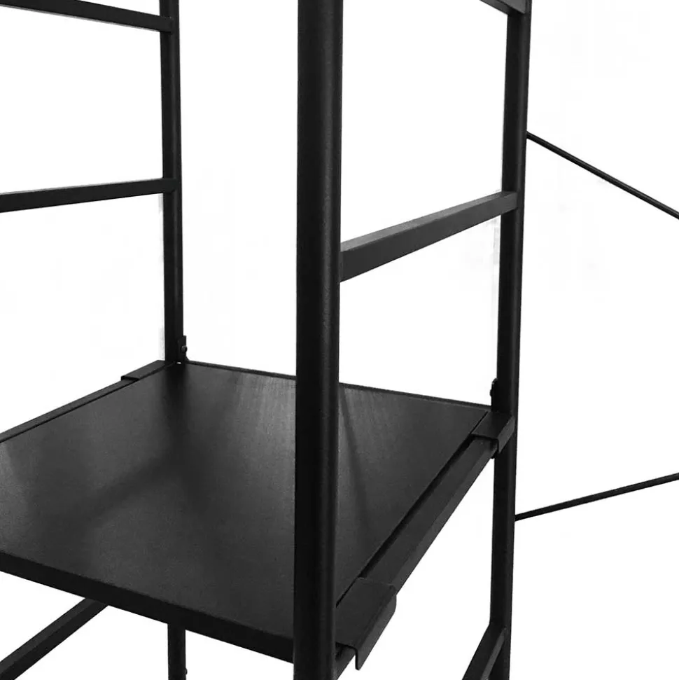 120x182x45 Garderoben Regal mit Stange - Nalisha