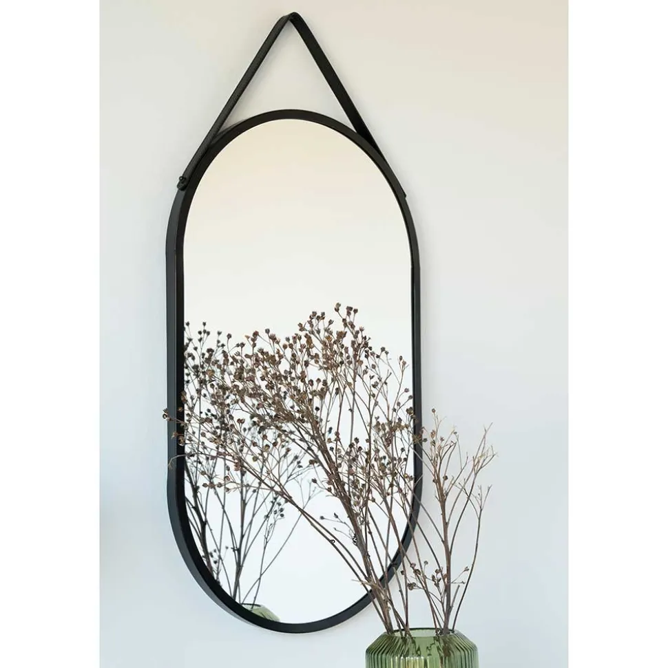 35x60x2 Glasspiegel in ovaler Form - Spiaggo