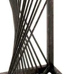 30x60x30 Glastisch mit Metallgestell - Tyrcio