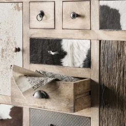 115x103x36 Große Kommode aus Recyclingholz - Calcalero