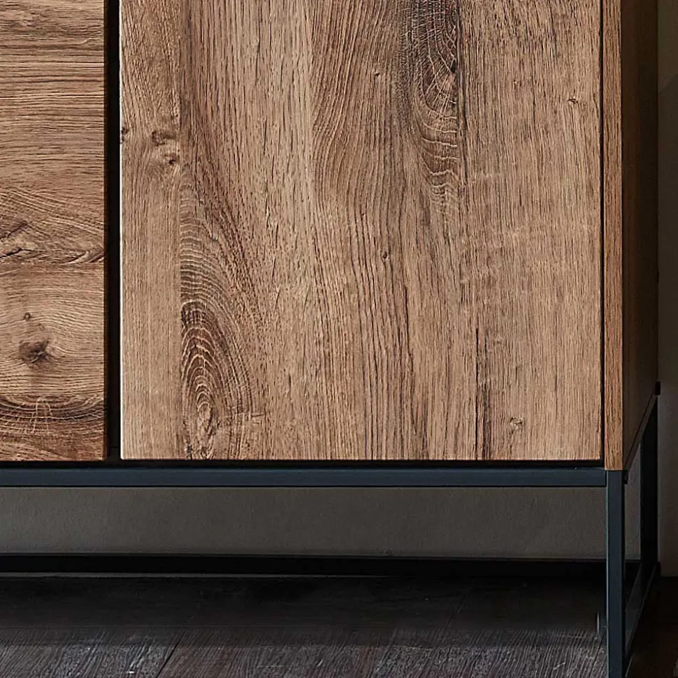 110x148x38 Highboard im Factory Style - Xindus