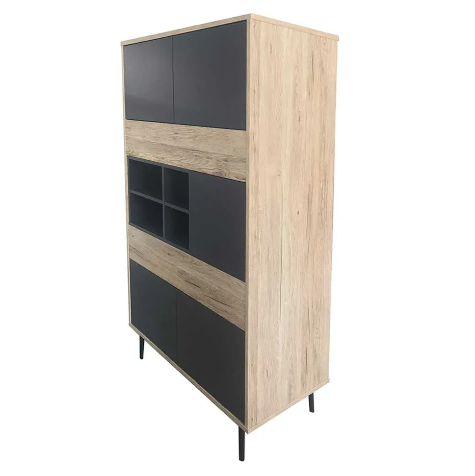 78x130x39 Highboard zweifarbig - Marica