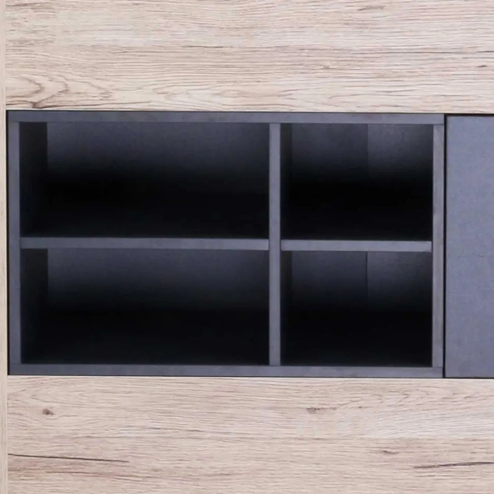 78x130x39 Highboard zweifarbig - Marica