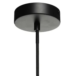 15x34x15 Hängeleuchte mit Glas Schirm in Grau - You