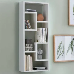 36x90x14 Hängendes Regal mit fünf Fächern - Hank I