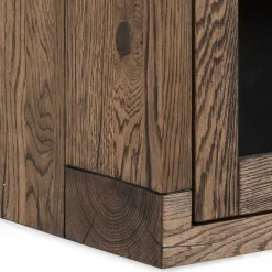 50x105x35 Hängevitrine aus Eiche in Wenge - Sieno