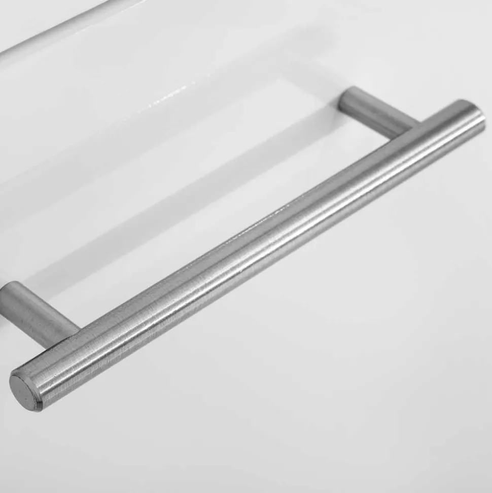 60x185x35 Hochglanz Hochschrank fürs Bad - Vohdan