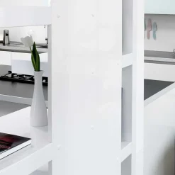 200x200x35 Hochglanz Regal Raumteiler - Sakura