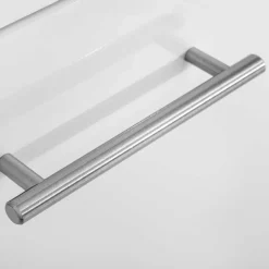 60x59x35 Hochglanz Unterbeckenschrank in Weiß - Vohdan