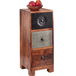 30x71x30 Hochkommode mit 3 Schubladen - Welina