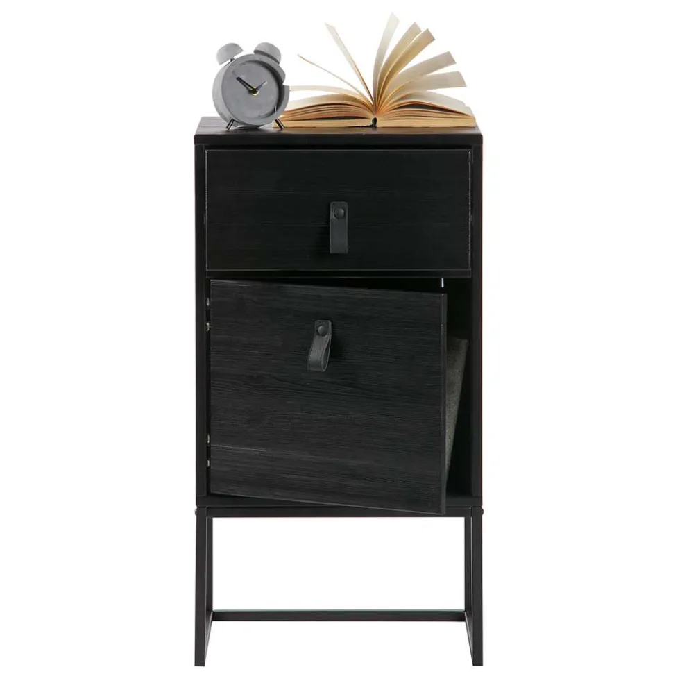 40x74x35 Hochkommode mit Bügelgestell - Clewono