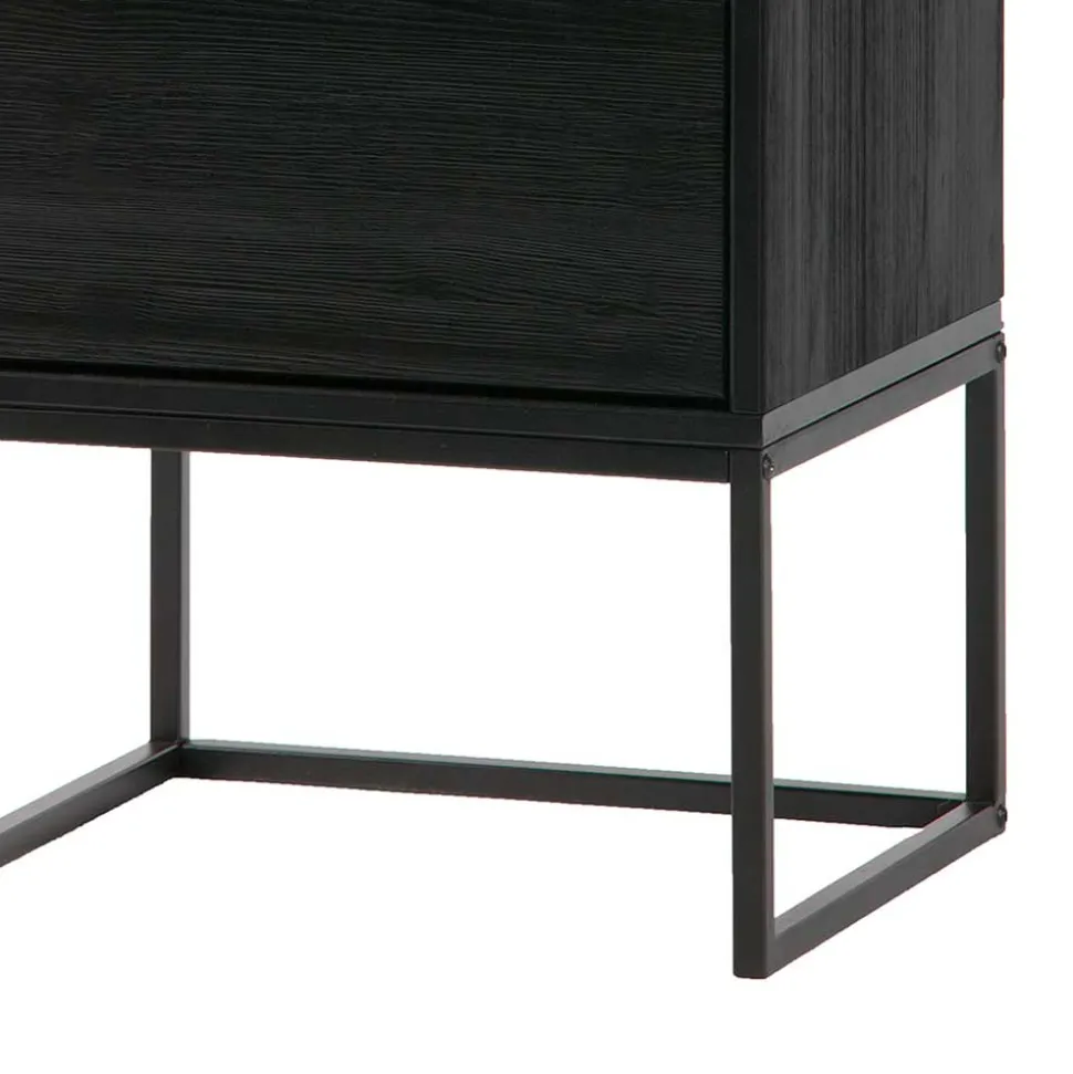 40x74x35 Hochkommode mit Bügelgestell - Clewono