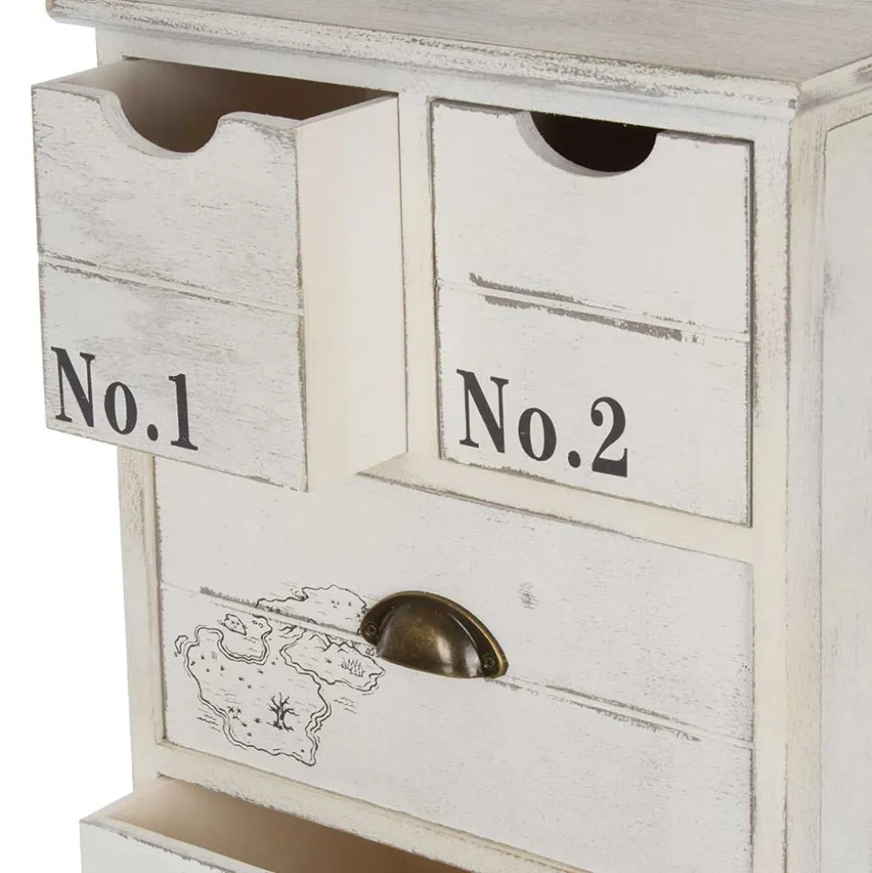 40x104x30 Hochkommode mit maritimen Motiven - Maggiore