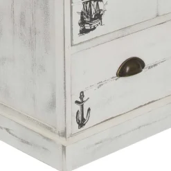 40x104x30 Hochkommode mit maritimen Motiven - Maggiore