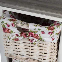 31x89x31 Hochkommode mit vier Körben - Galiferia