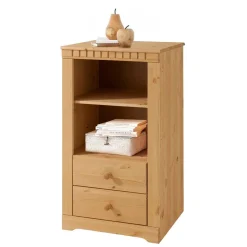 55x100x35 Hochkommode mit zwei Fächern - Silevos