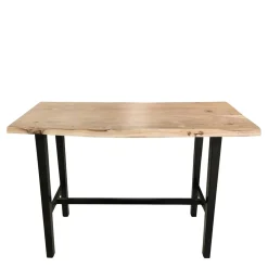 125x112x51 Hochtisch aus Akazie Baumkante - Clause