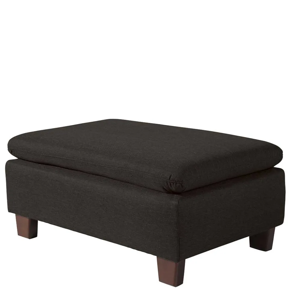 90x43x60 Hocker in Dunkelbraun - Acristodat