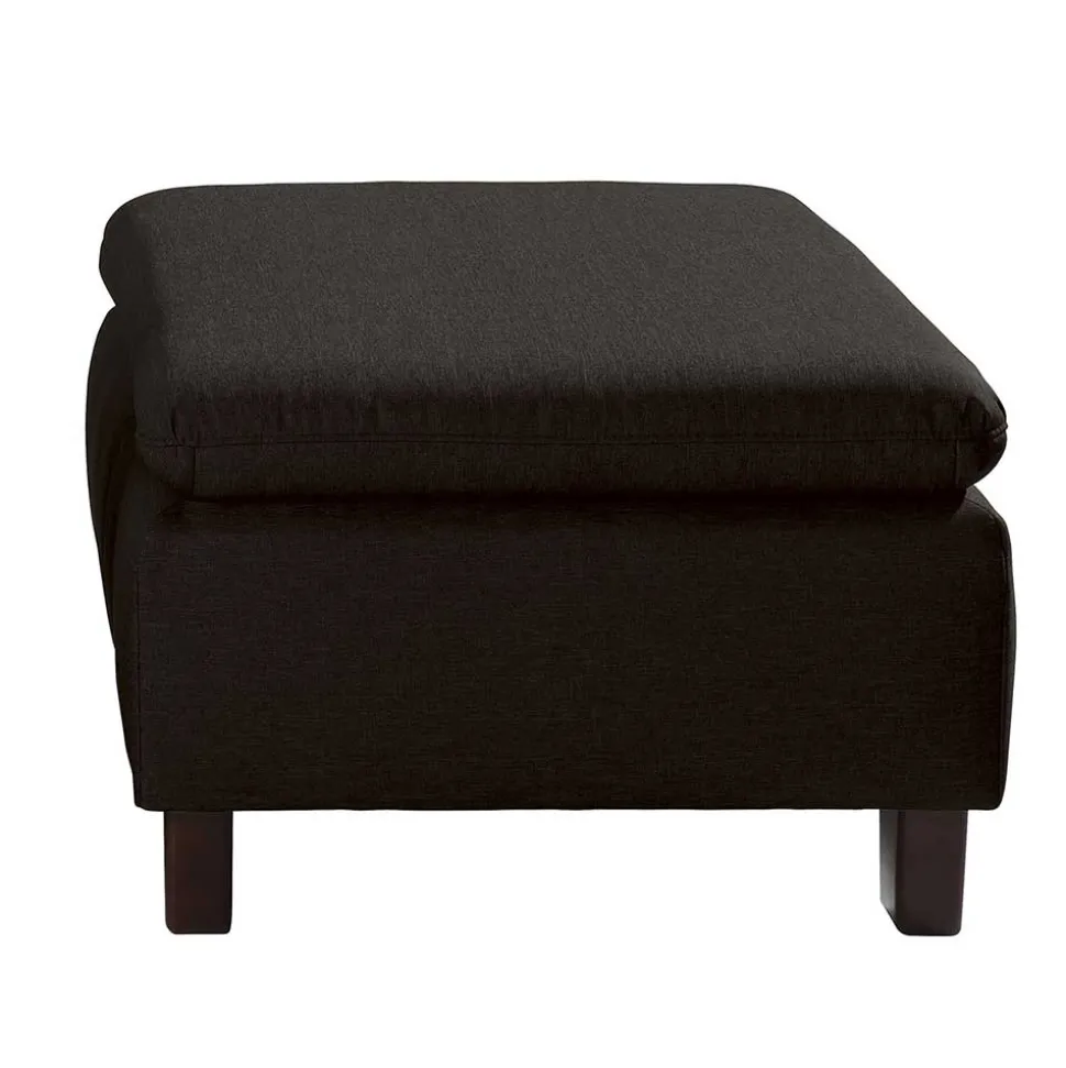 90x43x60 Hocker in Dunkelbraun - Acristodat