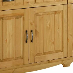 194x89x37 Holz Sideboard aus Kiefer Natur - Vanpos