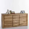 158x80x40 Holz Sideboard aus Wildeiche - Maila