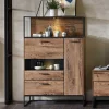99x151x38 Industrial Highboard fürs Wohnzimmer - Xindus