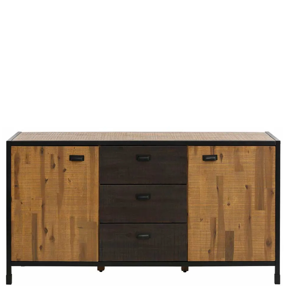150x80x45 Industrial Kommode aus Holz & Metall - Nadeicra