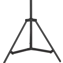 55x170x55 Industrial Stehlampe aus schwarzem Metall - Sucaeva