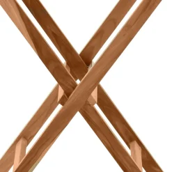 60x65x40 klappbarer Gartentisch mit Tablett - Klahuma