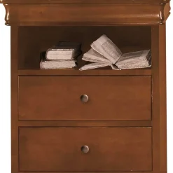 51x76x32 Klassische Kommode mit Fach - Lemerzi