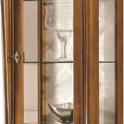 61x183x39 Klassische Vitrine im Italienischen Stil - Carlenna