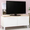 93x44x35 Kleiner TV Unterschrank in Weiß - Astrid
