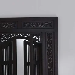 80x90x5 Kolonialstil Spiegel mit zwei Türen - Islando