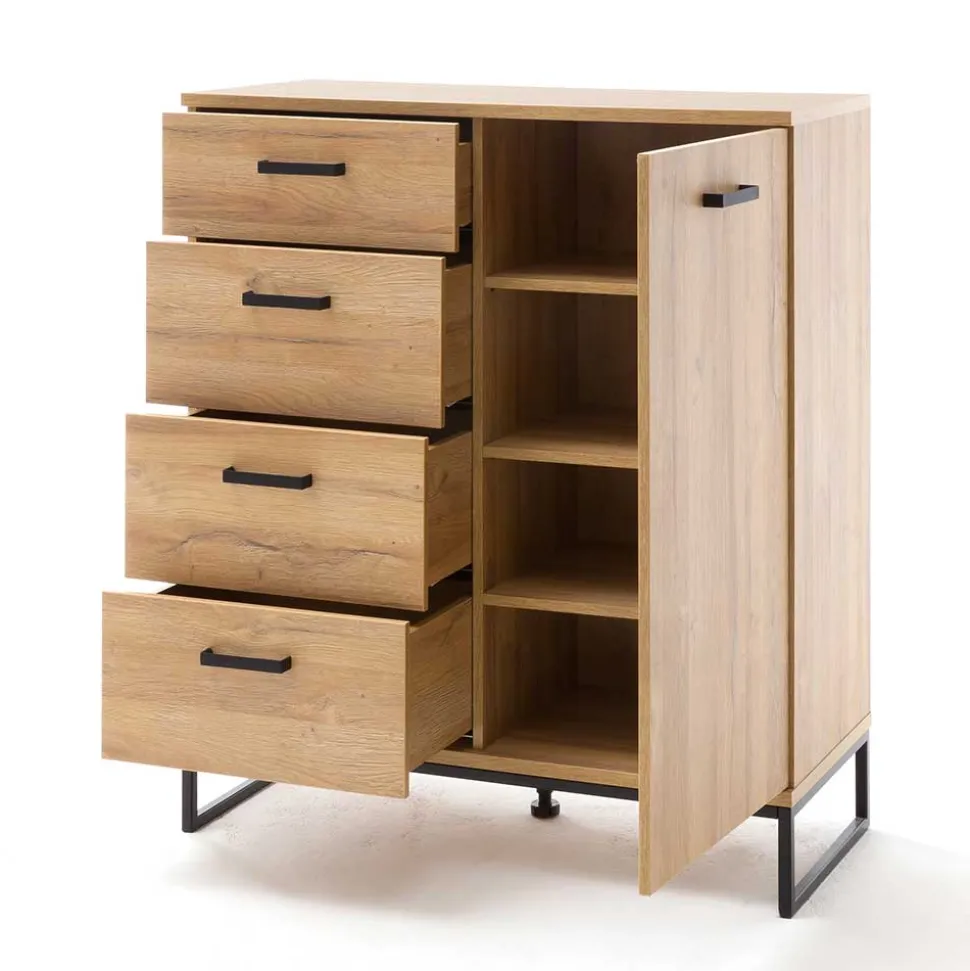 101x116x44 Kombi Kommode mit Bügelgestell - Truvisas