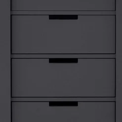 137x92x40 Kommode in Grau & Weiß - Vadids