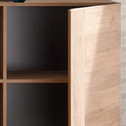 121x90x44 Kommode in Holzoptik mit Doppeltür - Basento