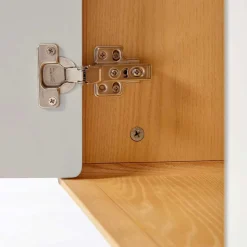 150x78x42 Kommode in Lichtgrau & Esche - Tadahiro