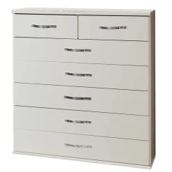 91x106x40 Kommode mit sieben Schubladen - Miracella