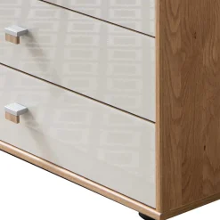 120x86x43 Kommode mit Tür & 5 Schubladen - Emdsiva