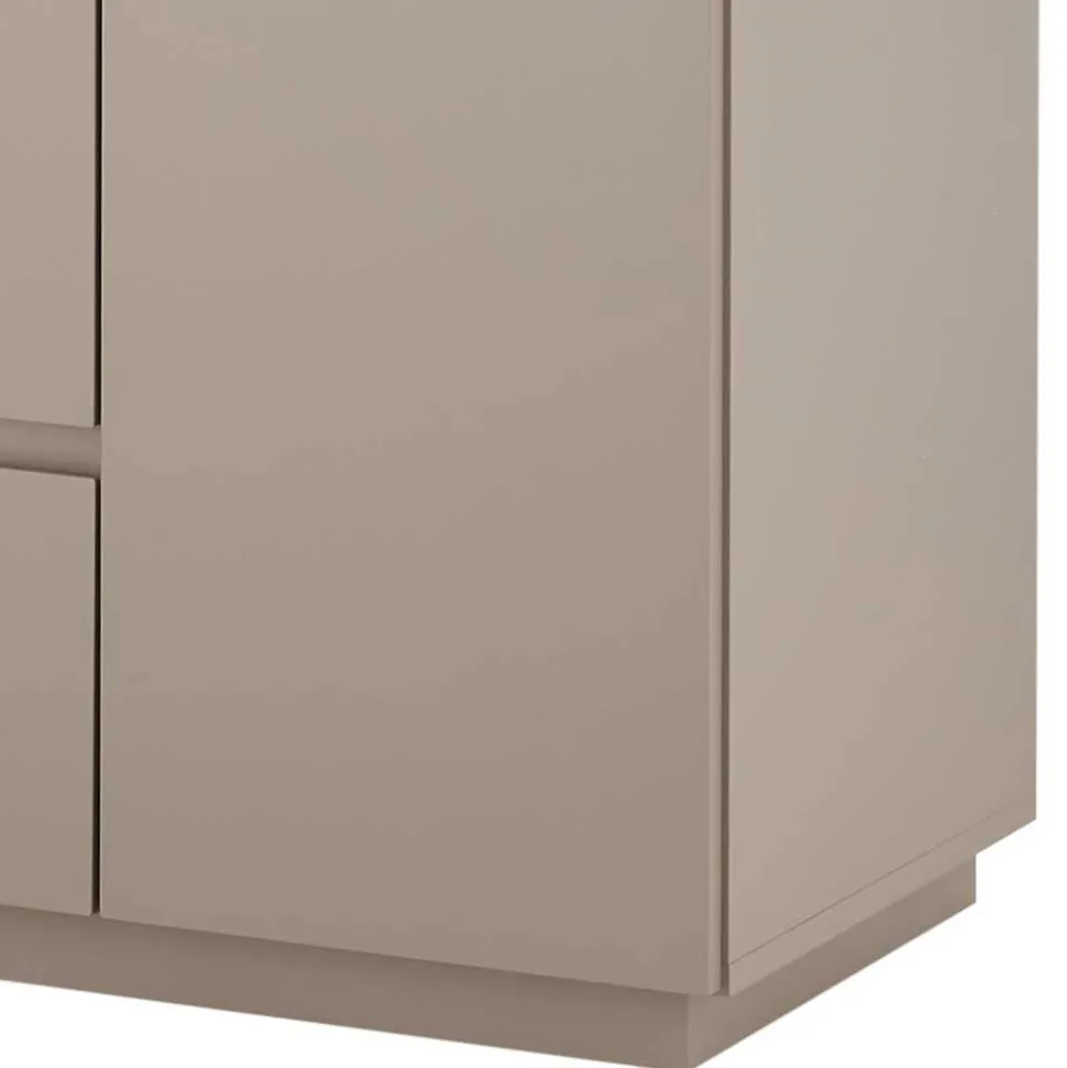 100x104x40 Kommode mit vier Schubladen & Tür - Anja