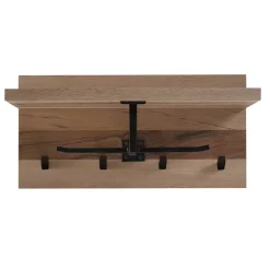 50x25x30 Kompakte Hängegarderobe aus Balkeneiche - Alsbetas