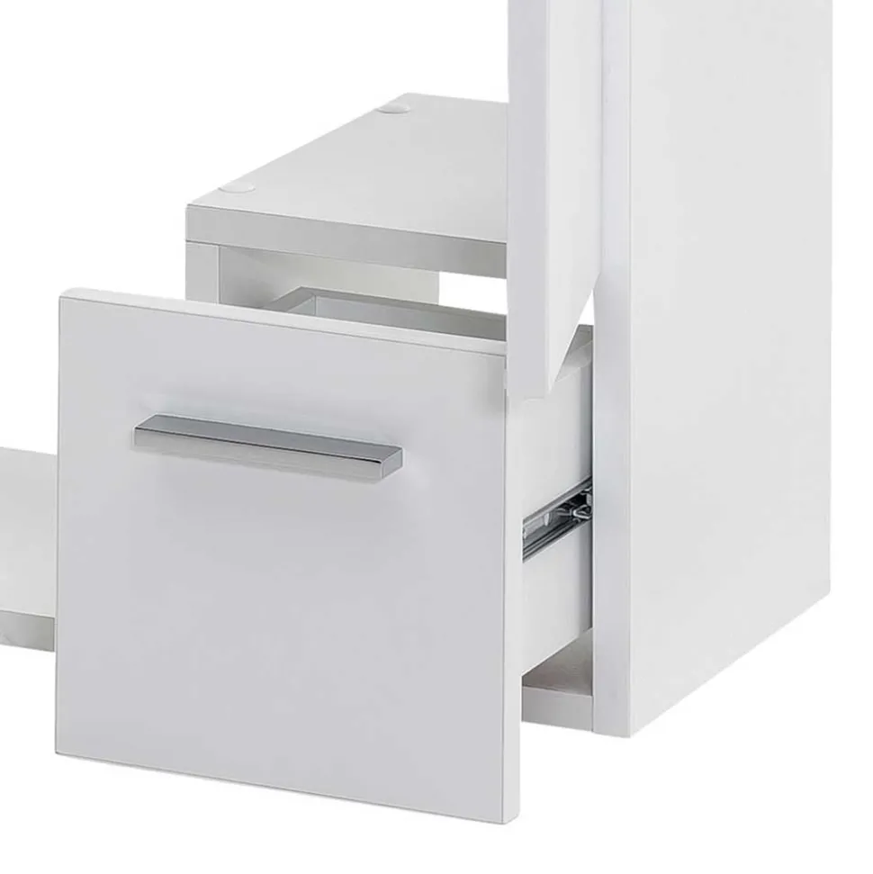 50x60x25 Komplett-Waschtisch in Weiß - Ernossi