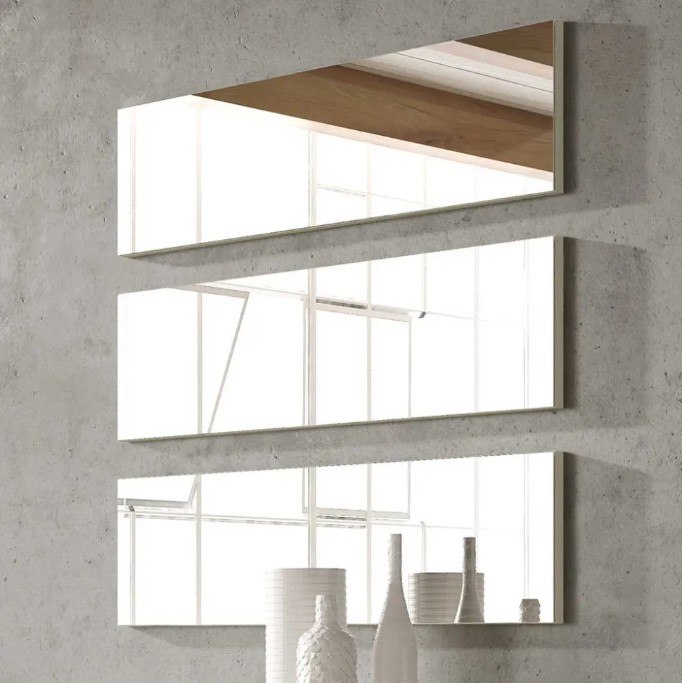 87x145x29 Konsolentisch & Spiegel Set - Inegrados (vierteilig)