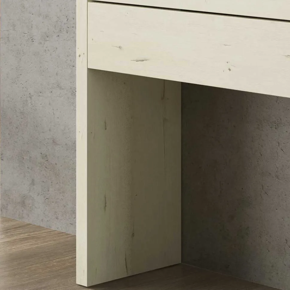 87x145x29 Konsolentisch & Spiegel Set - Inegrados (vierteilig)