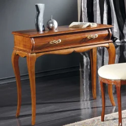 90x78x34 Konsolentisch in Nussbaumfarben - Motiz