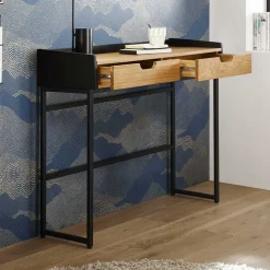 100x84x35 Konsolentisch Schreibtisch in Eiche - Sophiea