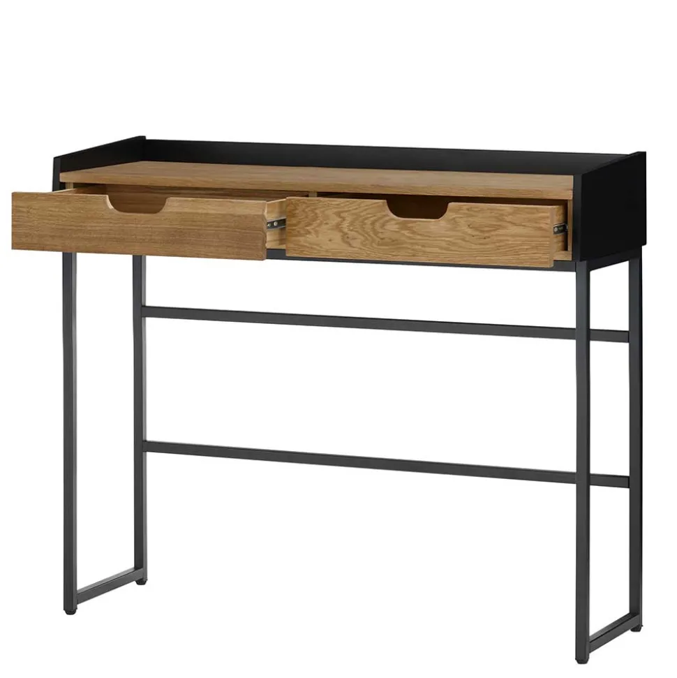 100x84x35 Konsolentisch Schreibtisch in Eiche - Sophiea