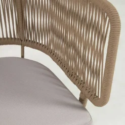 135x80x65 Kordelgeflecht Sofa mit Sitzpolster - Membres